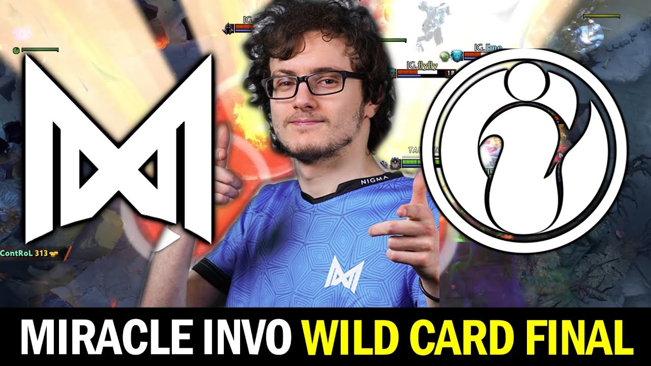 MIRACLE Invoker Beautiful Cataclysm — NIGMA vs IG Wild Card Final