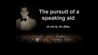 Votrax Type'N Talk as a speaking aid
