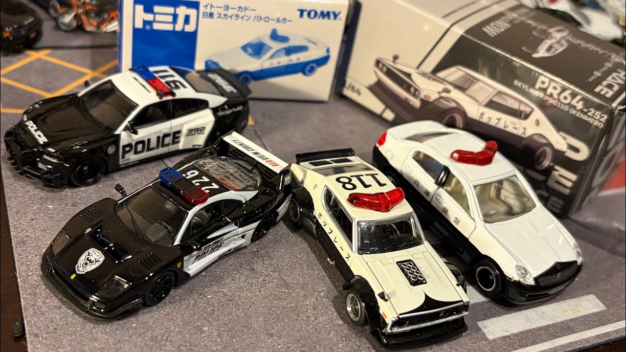 1/64 Police Car Specification Grand Champion Kenmeri, Aeon Limited
