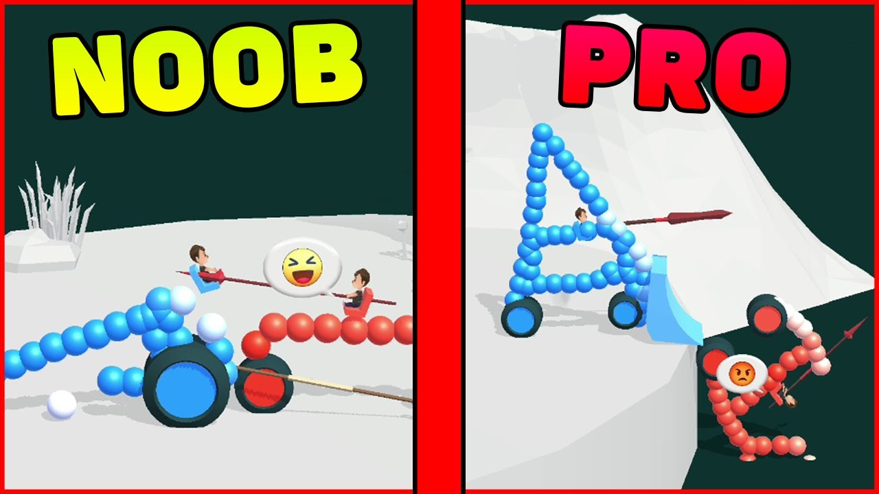 Draw Joust! - Noob vs PRO, fails, funny moments