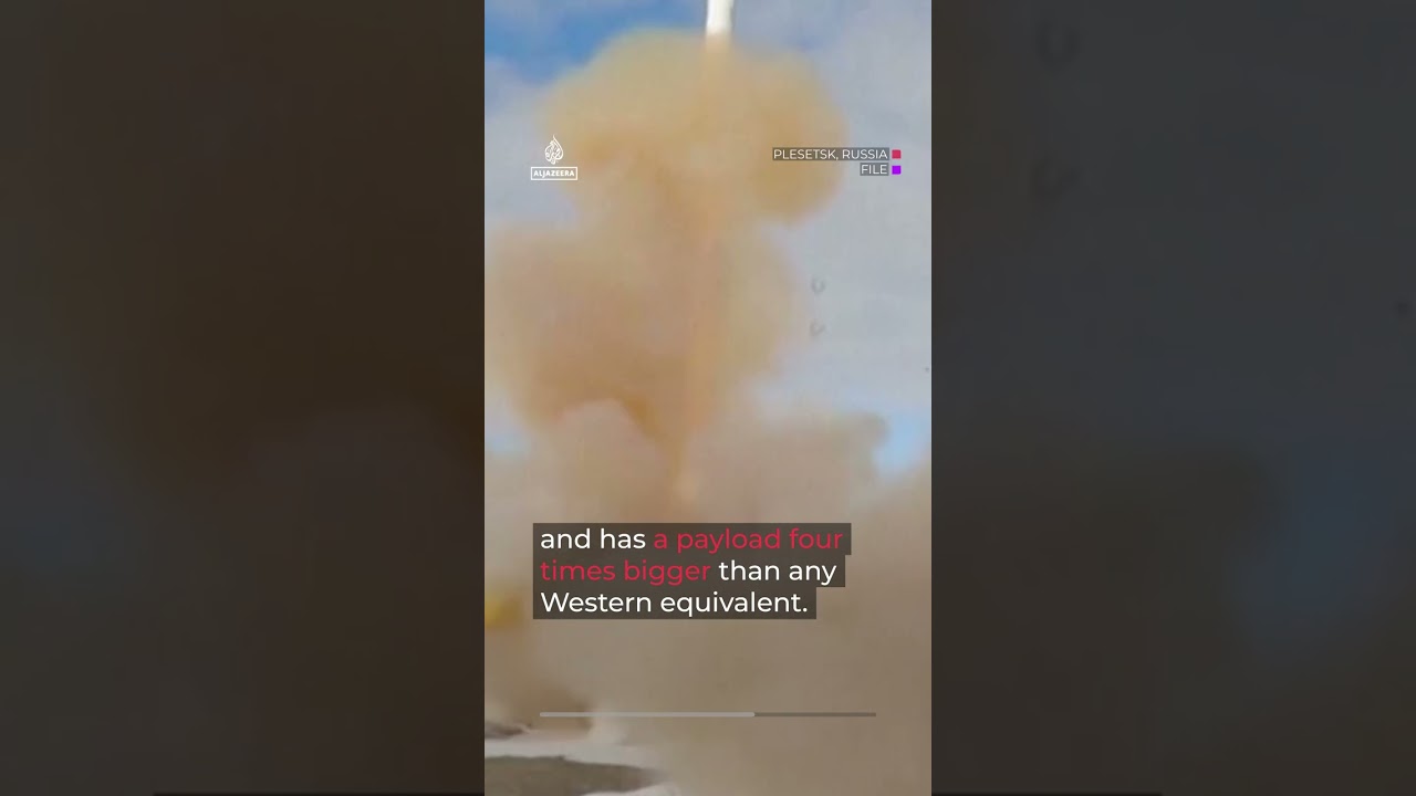 بوتين يُشيد بإطلاق تجريبي لـ"أقوى صاروخ في العالم" | AJ #shorts