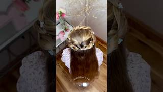 Happy Easter! 🌷 #easter #updo #rapunzel #princess #longhair #hairtutorial #hairstyle #flower