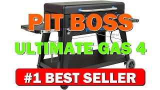 Pit Boss Ultimate Gas 4 Burner Non-Stick Lift-Off Griddle - B09CBHTXR2