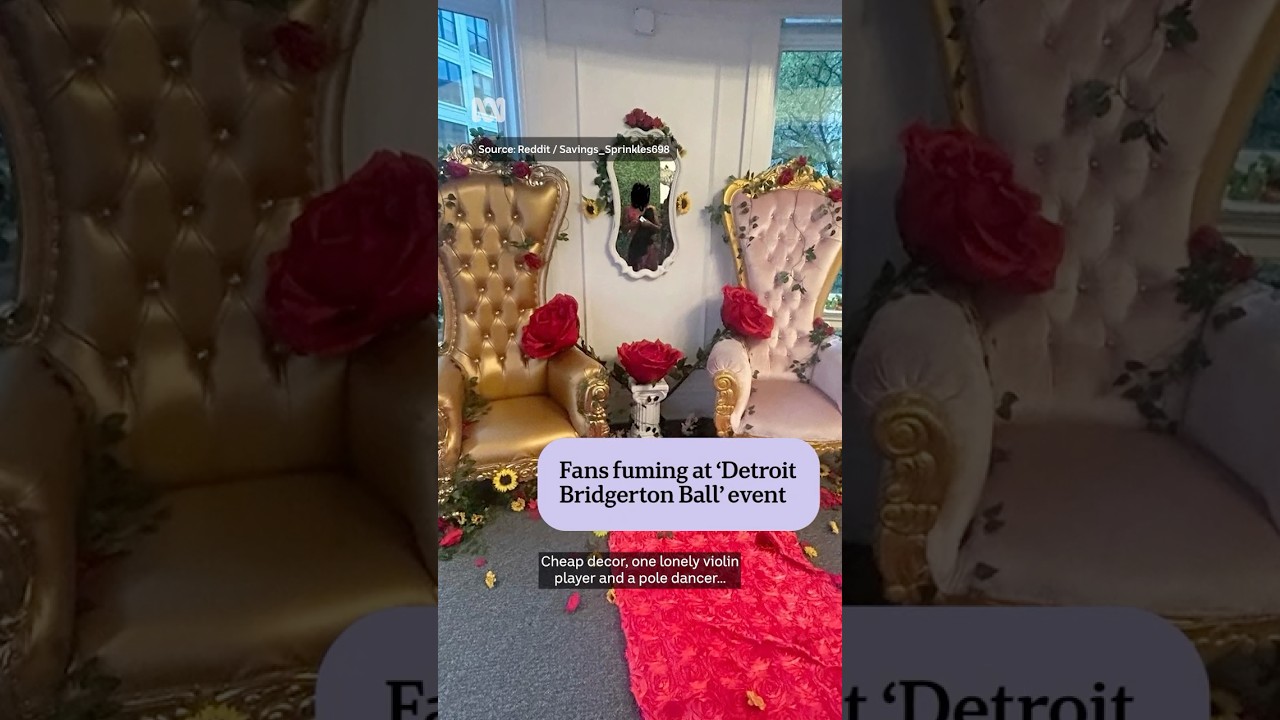 Fans left fuming after ‘Detroit Bridgerton Ball’ | ABC News