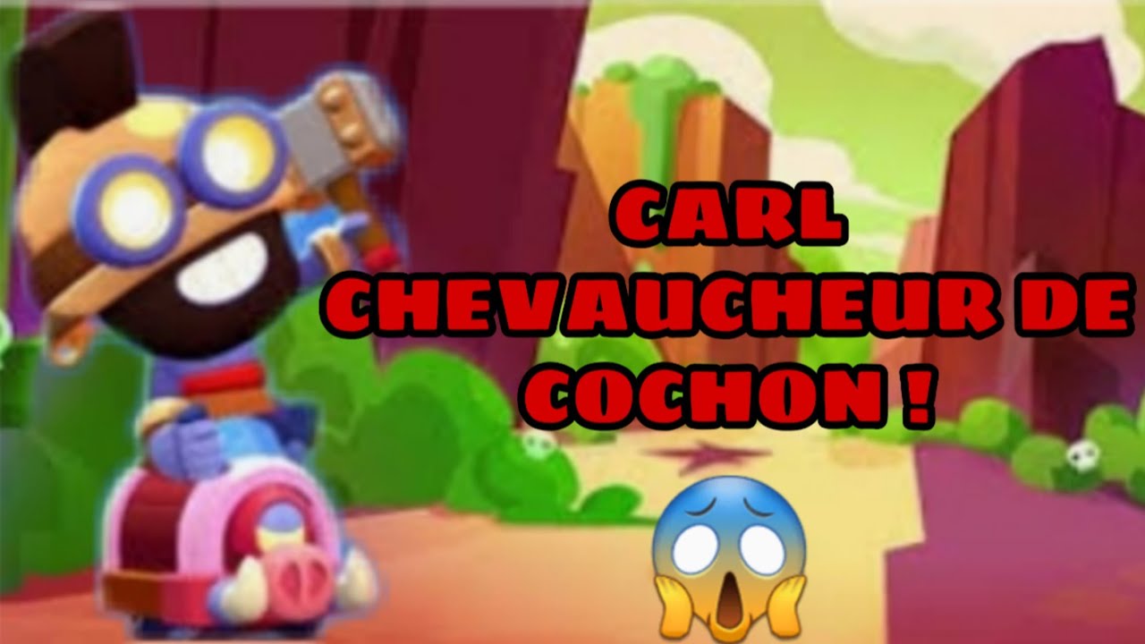 I'm testing the skin " HOT RIDER CARL" on Brawl Stars!