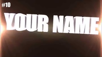 Top 10 Blender Intro Templates + Downloadlinks!!!