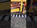 Rail track laying machine | Civil Engineering | Engineering technique| Railway construction | train