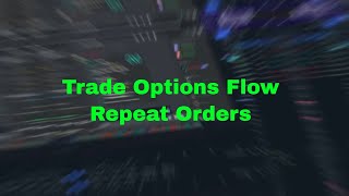 How To Trade Options Flow (Repeat Orders) | Level 25 Tradytics