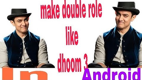 Make double role video in android  like professional |viva video editing|kinemaster | peep jack