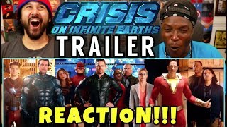 CRISIS ON INFINITE EARTHS (DC) - Theatrical Trailer | REACTION!!!
