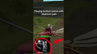 bro is acting like he's playing with phantom pain 💔 #roblox #fyp