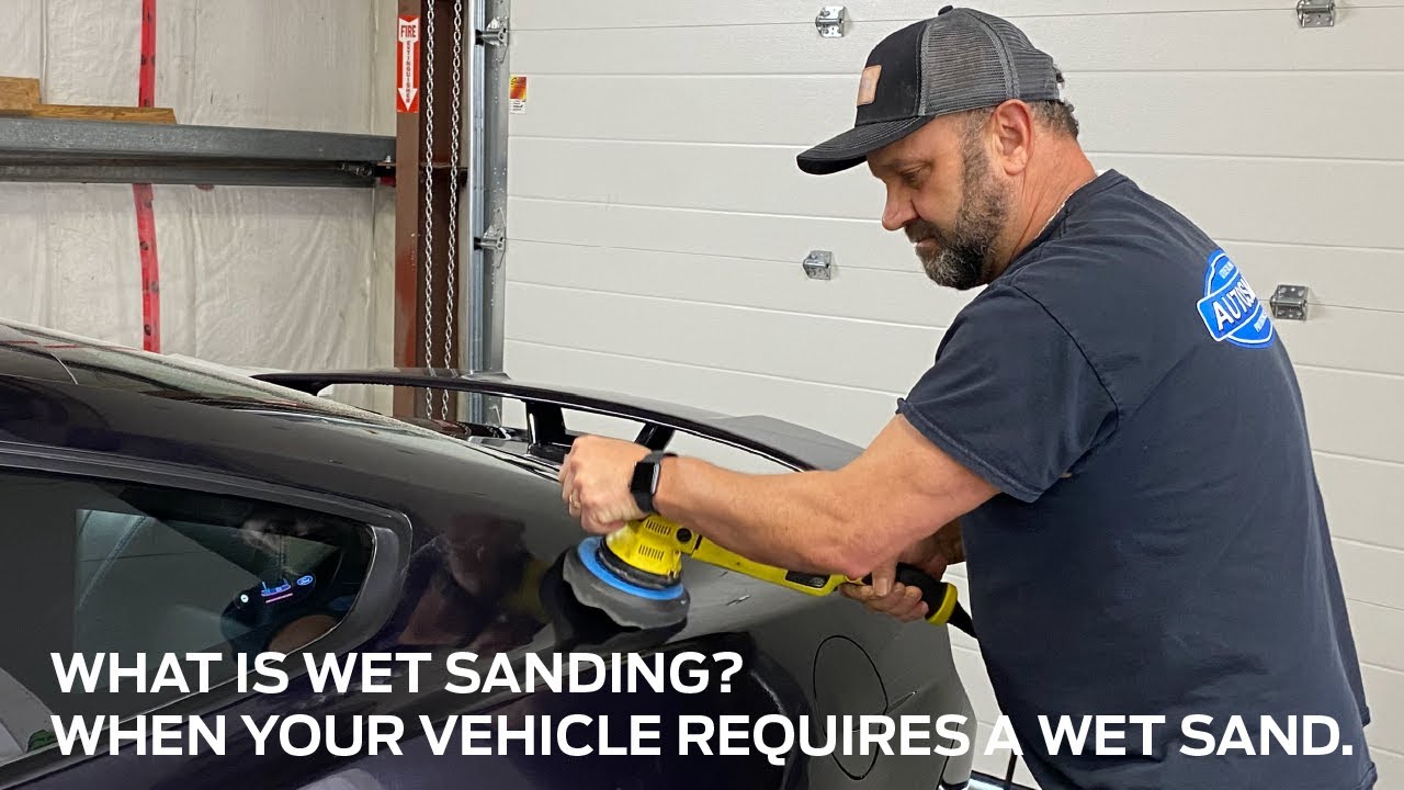What is wet sanding and when do you need it.