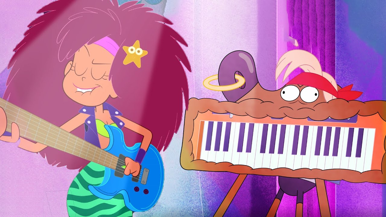 ZIG e SHARKO 🌴 🌟 Marina superstar 🎵 Zig e Sharko Brasil | Desenho Animado em português