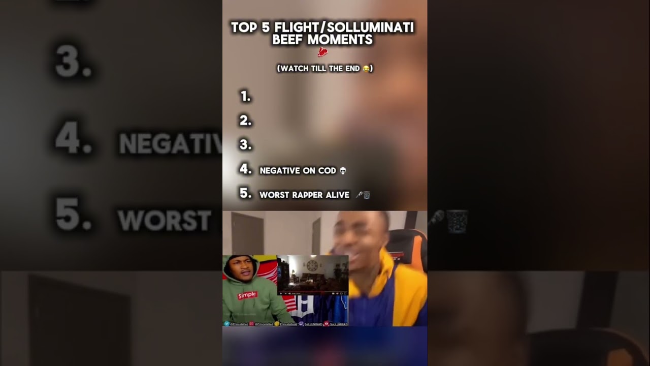 Top 5 Flight/Solluminati Beef Moments 🥩 