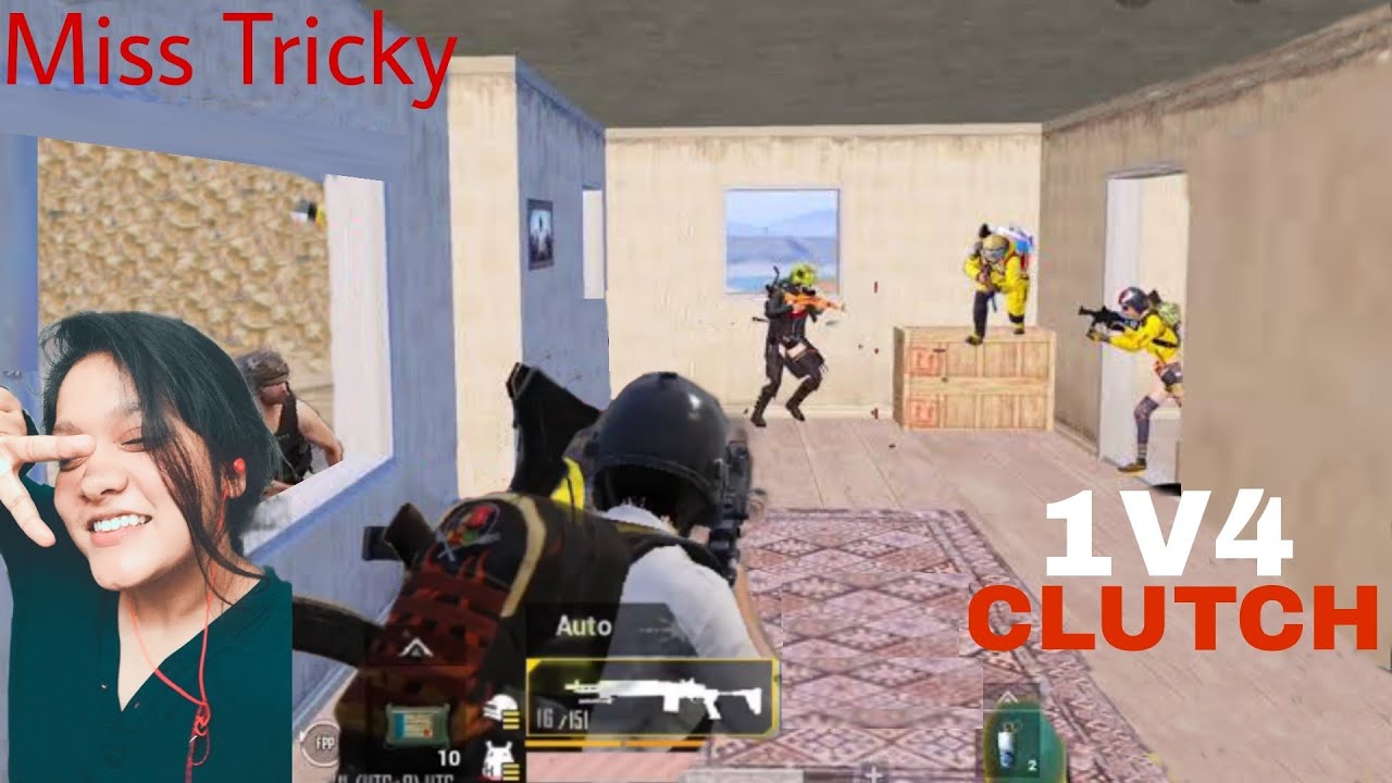 Pubg gameplay video hindi Miss Tricky | new hint battleground mobile India launch 😊