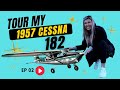 TOUR my 1957 CESSNA SKYLANE 182