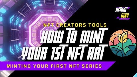 How to Mint your First ART NFT - Using Zestbloom on the Algorand Blockchain -ALGO