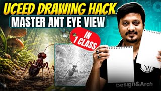 Ant Eye View Perspective EXPLAINED π₯ | This Trick Can Save You in UCEED 2026