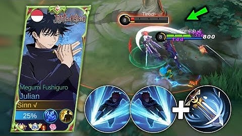 BEST BUILD JULIAN JUNGLER 2023 | TOP GLOBAL JULIAN BUILD & COMBO AND EMBLEM | MLBB