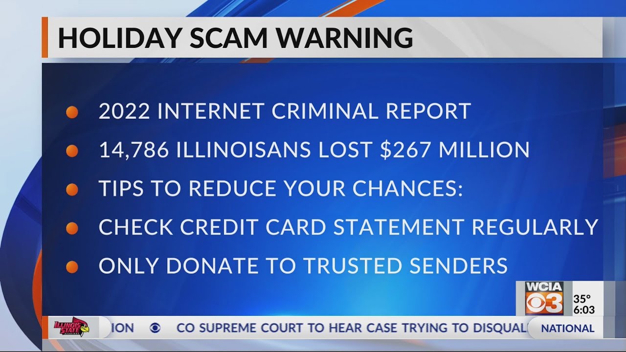 FBI Springfield warns of holiday scams YouTube