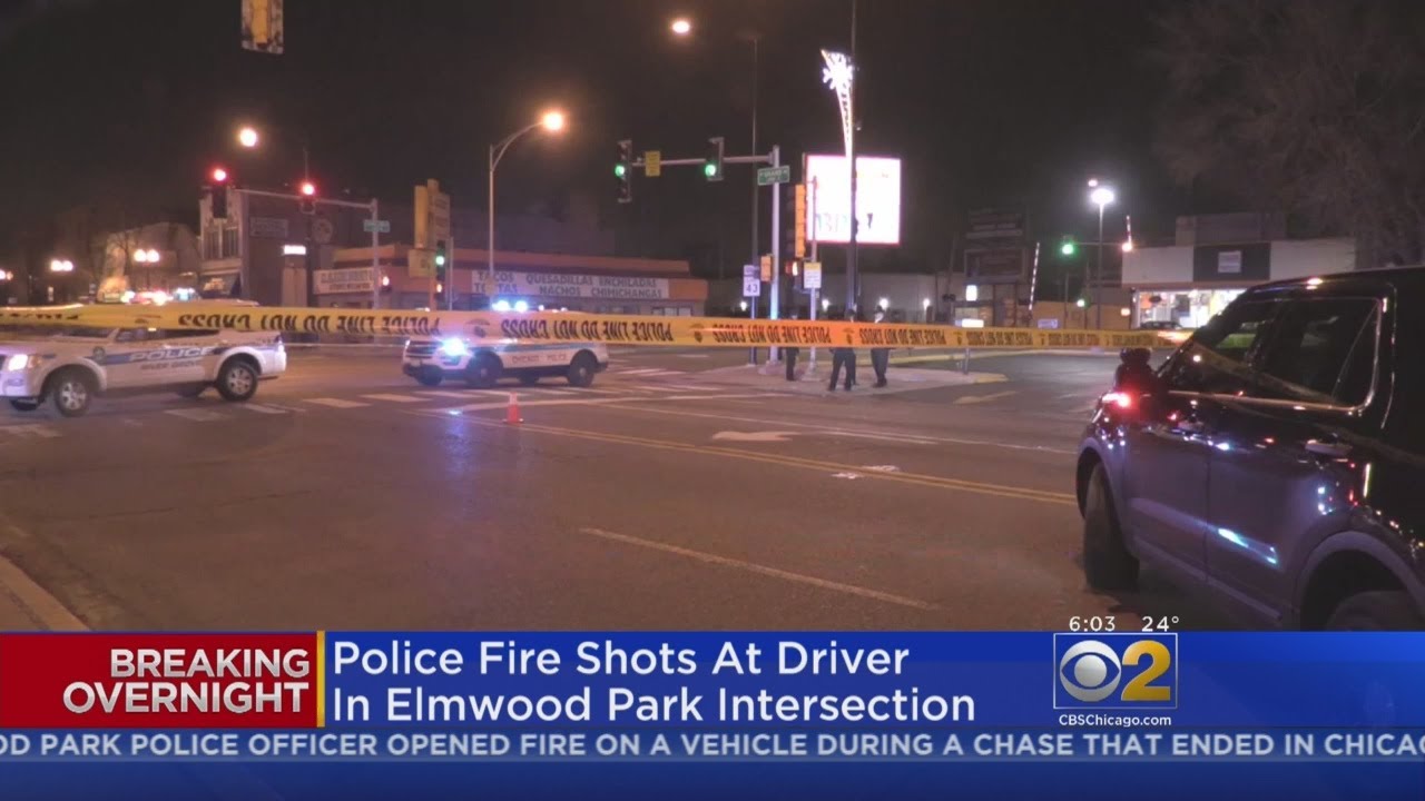 Suspect Tries To Run Over Police In Elmwood Park YouTube