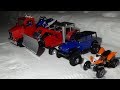 Rc SNOWMOBILE sr viper,rc tractor plowing,rc truck adventure,rc yamaha 700r raptor test.