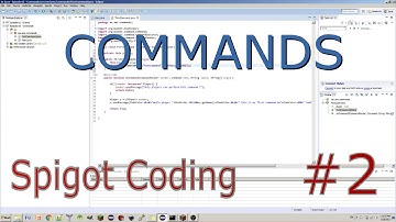 Spigot speed coding - Commands - #2