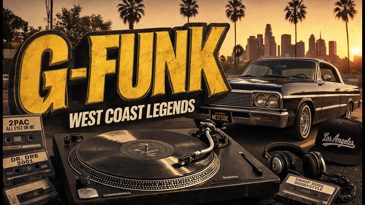 G-Funk Retro 🔥 90s West Coast Hip Hop Classics, Old School Vibes