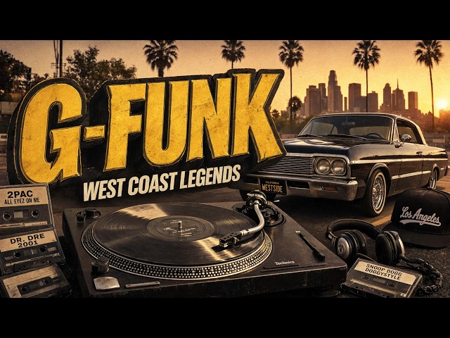 G-Funk Retro 🔥 90s West Coast Hip Hop Classics, Old School Vibes