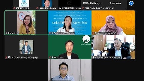 8th UN Global Road Safety Week - Thailand Webinar on May 15, 2025