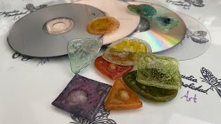 Turning old CDs into gemstones for jewelry