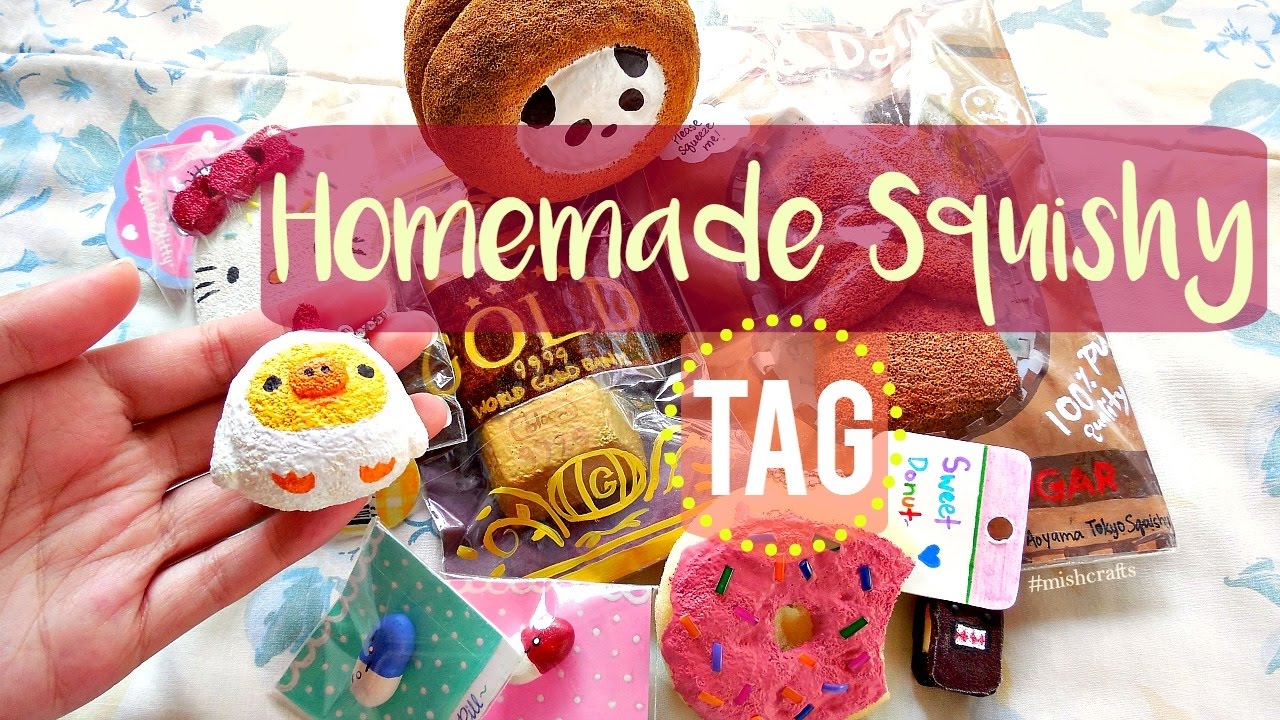 FETUS MICHELLE?! Homemade Squishy Tag | mishcrafts