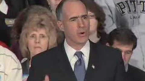Senator Bob Casey Jr Endorses Obama