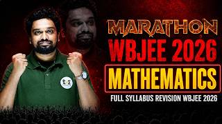 WBJEE Maths One Shot Marathon | WBJEE 2026 শেষ কামড় | WBJEE Maths  Concept + PYQ Solution  | SOE JEE