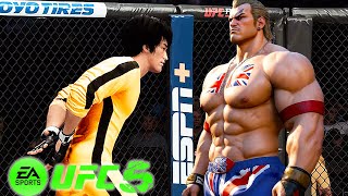 🐲 UFC5 Bruce Lee vs. Steve Fox UFC 5 - Super Fight 🐲