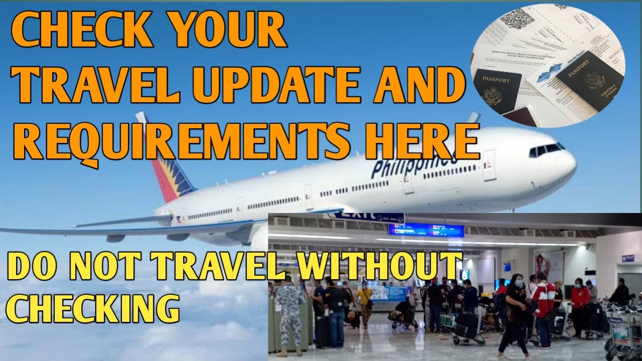 TRAVEL DOCUMENTS NEEDED AND FLIGHT UPDATE VIA PHILIPPINE AIRLINES YouTube