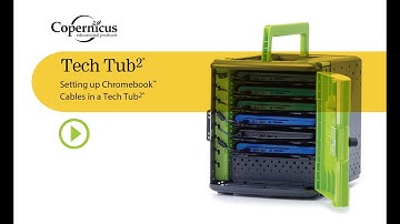 How to cable your Tech Tub 2 with Chromebooks