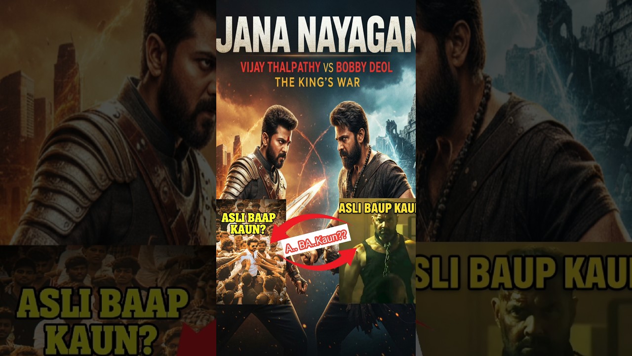 Lord Bobby vs Thalapathy Vijay: Bollywood ki Chutti! 😱 Jana Nayagan Review