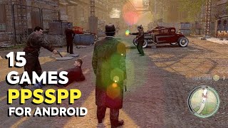 TOP 15 Best PPSSPP Games for Android & iOS of All Time