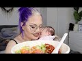 MUKBANG POKE DI SASHIMI E AVOCADO! / chiara paradisi