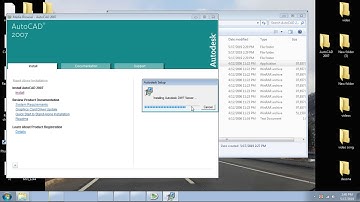 How to install AutoCAD 2007 with Creak on windows 7,8,10