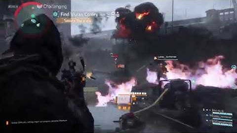 The Division 2 Vivian Conley Challenge Difficulty with 3 Randoms