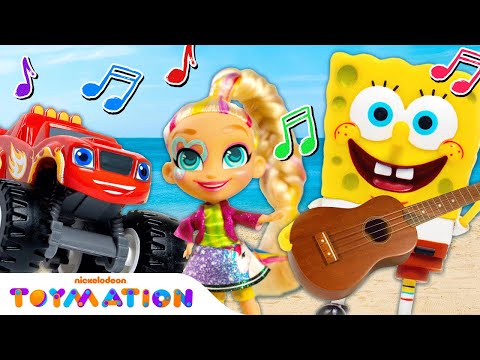 Best Summer Pretend Play Rescues w/ SpongeBob, Blaze & More! | Toymation