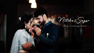 Ring Ceremony Teaser 20224 | Nitika & Sagar  | Click Studio Photography #wedding #canon #varanasi