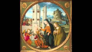Bernardino Fungai- Madonna and Child with Angels and Saints