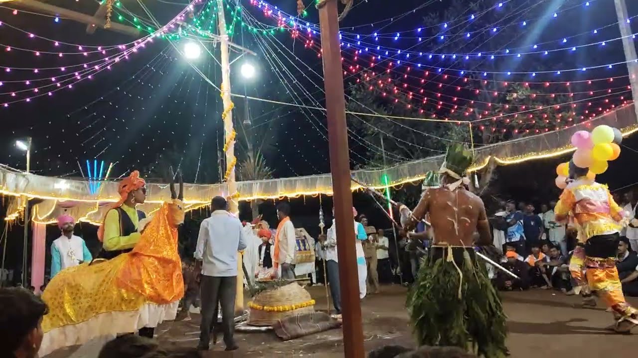 आदिवासी संस्कृति डोंगरया देव नंदीबैल पार्टी अजेपुर (बंदारपाड़ा)