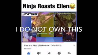 Ninja Plays With Ellenmeme