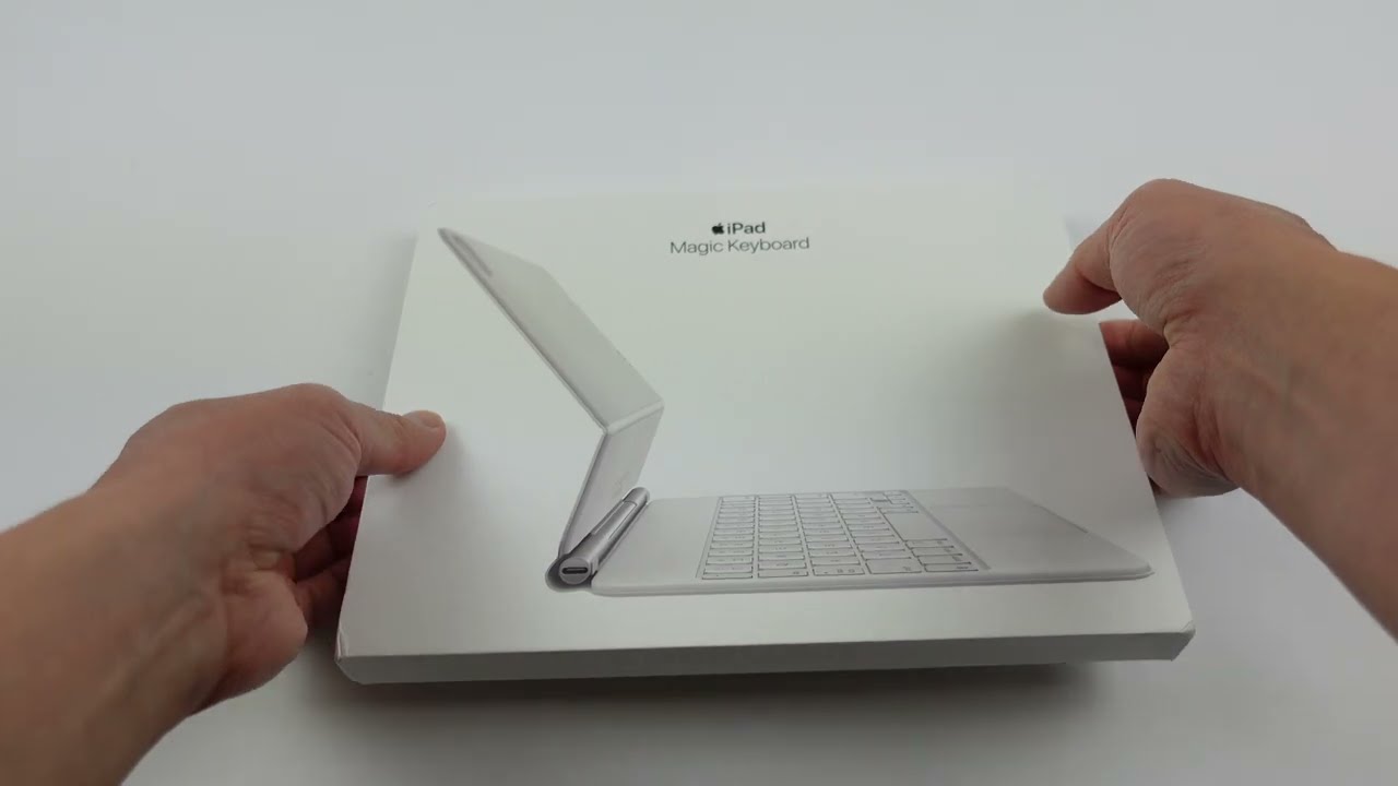 [ASMR] 2021 White iPad Magic Keyboard for 11