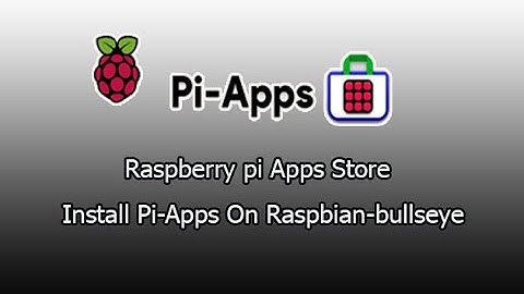 How to install Pi-Apps  | Open Source AppStore for the Raspberry Pi.
