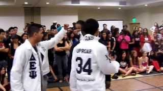 Delta Epsilon Psi UCF strolling at Meet the Greeks Fall 2012